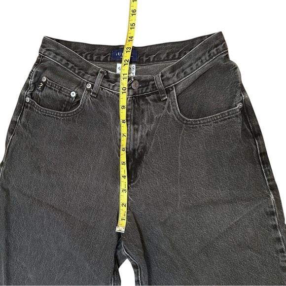 Guess Jeans USA Vintage Gray Shorts Pockets Size 30 Triangle Long 10” Y2K 90s - Picture 10 of 10